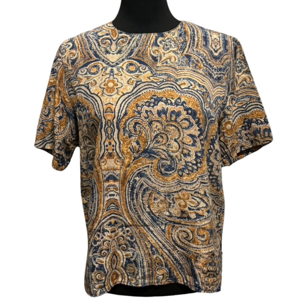 Nora Noh Vintage Silk Top